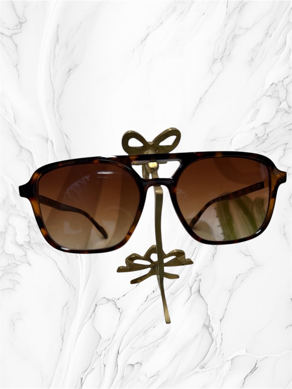 Sojos retro Tortoiseshell Brown Gradient Lens aviator Sunglasses unisex